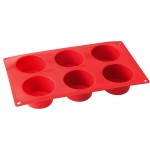 Dr. Oetker Silicone Muffin Tin,  6 Cups,..